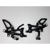 CNC Racing RPS Adjustable Rearset for the Ducati Panigale V4 / S / Speciale / R - Aluminum Heel Guards